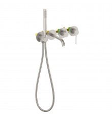 Смеситель встроенный для ванны с душем Timo Saona 2314/13YSM никель 2314/13YSM