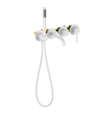 Смеситель встроенный для ванны с душем Timo Saona 2314/16YSM белый матовый 2314/16YSM