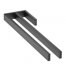 Полотенцедержатель двойной Timo Petruma 15252/03 черный 15252/03