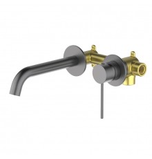 Timo 2372/18SM Saona Смеситель для раковины встроенный черное золото 2372/18SM