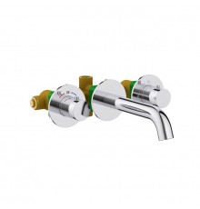 Смеситель для раковины встроенный с термостатом Timo Saona 2381/00SM хром 2381/00SM