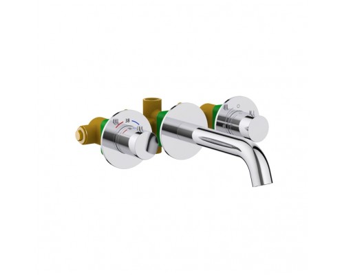 Смеситель для раковины встроенный с термостатом Timo Saona 2381/00SM хром 2381/00SM