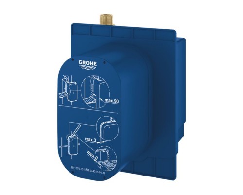 Grohe 36 337 001 Euroeco Cosmopolitan E Скрытый монтажный ящик, без смешивания 36337001Gr