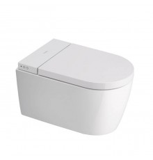 Duravit Starck f Pro Compact Комплект унитаз-биде, Сиденье для унитаза-биде SensoWash #612001012000310 и унитаз Duravit Rimless #2510092000, цвет: белый. 650002012004300 (2510092000+612001012000310)