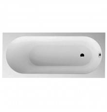 VilleroyBoch Oberon Ванна встраиваемая 160x75x45см, прямоугольная, цвет: белый. UBQ160OBE2V-01