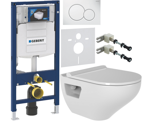 Комплект Унитаз подвесной Bien Ion безободковый, с биде + Инсталляция Geberit Duofix UP 320 111.300.00.5 + Кнопка Sigma 01 115.770.11.5 белая + Крепления 111.815.00.1 к стене + Шумоизоляция 156.050.00.1 Комплект Унитаз подвесной Bien Ion безободковый, с биде + Инсталляция Geberit Duofix UP 320 111.300.00.5 + Кнопка Sigma 01 115.770.11.5 белая + Крепления 111.815.00.1 к стене + Шумоизоляция 156.050.00.1