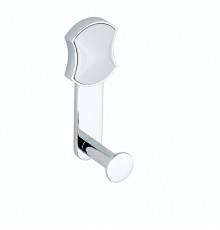 THG Infini white porcelain Крючок, подвесной, цвет: хром. U2D-A02-517