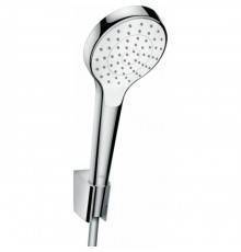 Hansgrohe Cromа Select S 1jet/Port Настенный держатель с ручным душем, цвет: хром/белый. 26420400