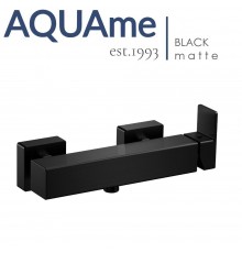 Смеситель для душа AQUAme Savona матовый черный AQM6813MB