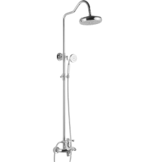 Душевая стойка Rose R0136 хром