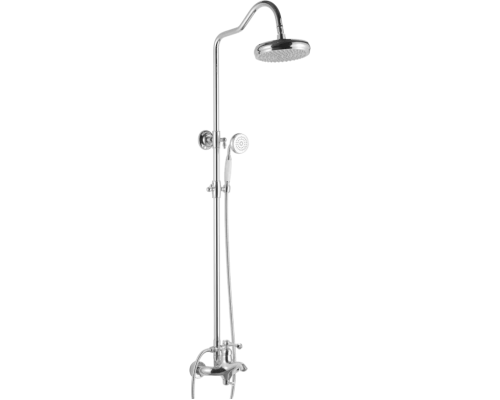 Душевая стойка Rose R0136 хром Душевая стойка Rose R0136 хром