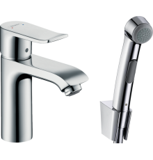Смеситель для раковины Hansgrohe Metris 31285000 для раковины с гигиеническим душем