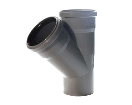 Тройник для внутренней канализации Ostendorf HTEA 125/110*45°. 116210
