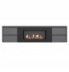 Тумба для ТВ Firelight BFP/P-1700 lux G с биокамином, графит