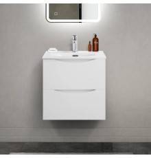 Тумба под раковину BelBagno Marino-cer-mini 50 подвесная, bianco lucido
