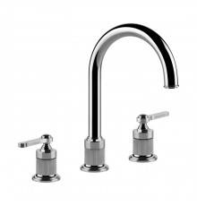 Gessi Venti20 Смеситель для раковины, на 3 отв., излив: 17.2см., цвет хром. 65016#031