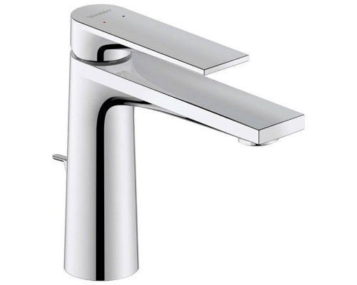 Duravit Tulum by Starck Смеситель для раковины, 1 отв., с донным клапаном, цвет: хром. TU1020001010