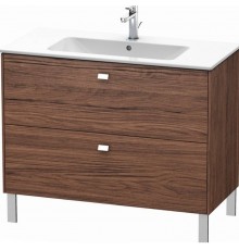 Duravit  Brioso Тумба напольная 102х47.9х68.3см, с раковиной, с 2 выдвижными ящиками, цвет: каштан темный. 2336100000,  BR440301021
