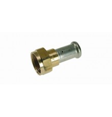 Муфта-пресс плоское уплотнение Henco 32x1 1/4  с накидной гайкой. 26P-32Z07