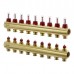 Комплект коллекторов Danfoss FHF-9F для 9 контуров. 088U0529