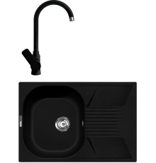 Комплект Мойка кухонная Lava L2.LAV lava + Смеситель SG07 LAV lava