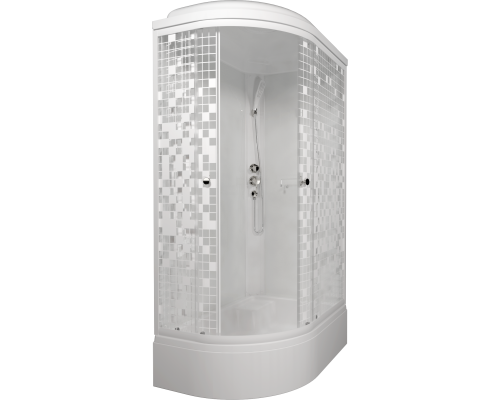 Душевая кабина Triton Коралл Щ0000061820 120х80 см, белая