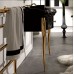 Kerasan Retro Консоль подвесная, с черной раковиной 100 см, цвет: neco/oro. 105004 nero*1,  7363K4