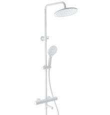 Душевая стойка Wonzon   Woghand WW-B3069-MW, матовая белая