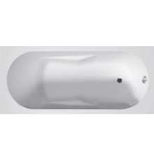 Акриловая ванна Riho Bathtubs Lazy 170x75 см, с каркасом, eurowhite