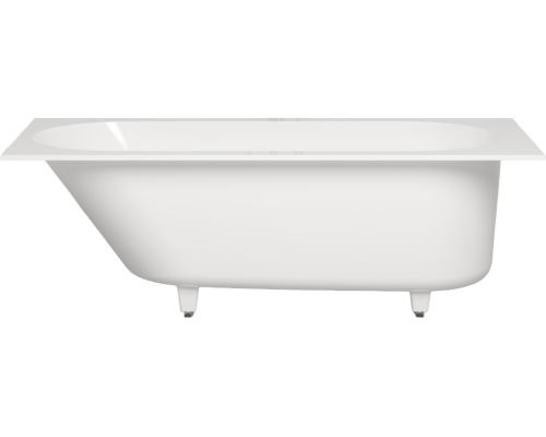 Ванна из искусственного камня Salini Ornella Kit S-Stone 160x70 см, с ножками, с донным клапаном, матовая