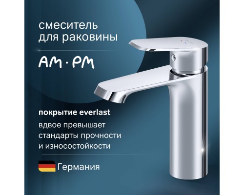 Смеситель для раковины AM.PM Func F8F02100 хром