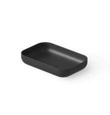 Dea Design Washbasins Раковина 58х38х12см., накладная, без отв., Solid Surface, цвет: Black №16. DD9103 580 16