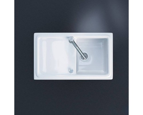 Duravit Cassia Кухонная мойка 86x51см., встраиваемая, цвет: белая. 7513860000