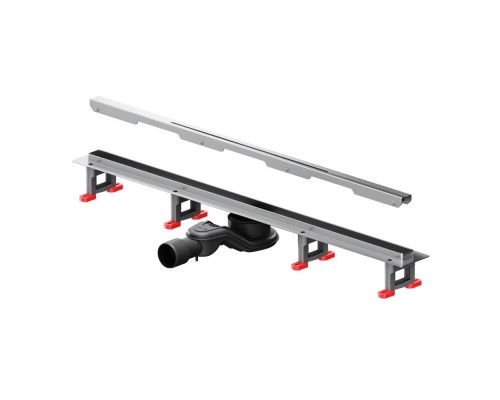 W01SC-S11-080-05SB Трап для душа линейный, универсальный затвор Slim line, 80 см W01SC-S11-080-05SB Трап для душа линейный, универсальный затвор Slim line, 80 см