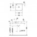 Duravit Starck 1 Раковина 46x46 см, 1 отв., цвет: белый. 2322460000
