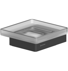 Мыльница WHITECROSS Cubo CU2420BL черная матовая