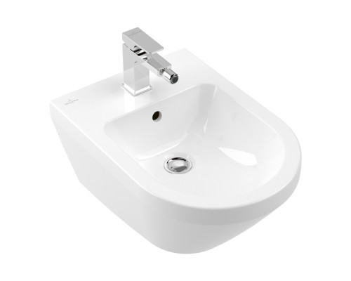 VilleroyBoch Architectura Биде подвесное 37х53х27см., с 1 отв., цвет: альпийский белый. 74870001