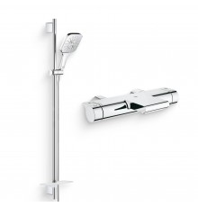 Душевой комплект Термостат Grohe Grohtherm 2000 New 34174001 для ванны с душем + Гарнитур Rainshower SmartActive 26587000
