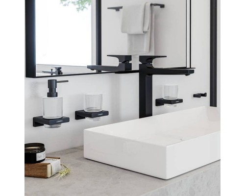 Hansgrohe AddStoris Стакан для зубных щеток, цвет: черный матовый. 41749670 Hansgrohe AddStoris Стакан для зубных щеток, цвет: черный матовый. 41749670