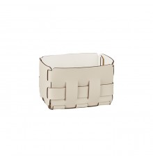 Контейнер ADJ Mini Bottega 1012.16/10 12х19 см, панна котта, белый