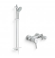 Душевой комплект Смеситель Grohe Concetto 32211001 + Гарнитур Euphoria 110 Champagne 27227001