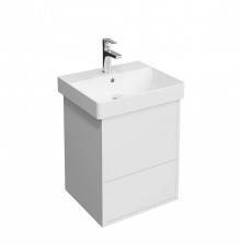 Тумба под раковину KERAMA MARAZZI Pro 50 подвесная, 2 ящика, матовая белая