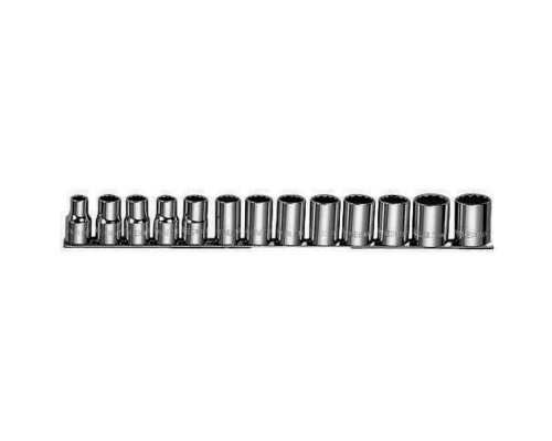 Набор головок 12-гранных Jonnesway MAXI-DRIVE 1/2" 13 предметов Набор головок 12-гранных Jonnesway MAXI-DRIVE 1/2" 13 предметов