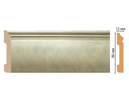 Плинтус напольный DECOMASTER D005-373ДМ (79*13*2400мм)