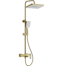 Душевая стойка BELZ B658 B24658-5, матовое золото