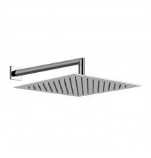 Gessi Emporio shower Верхний душ 30х30см., подвесной, поворотная, с защитой от известкового налёта, цвет: Mirror Steel. 47250#238
