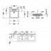 Duravit DuraStyle Раковина 45x33.5 см, 3 отв., цвет: белый. 2631520030