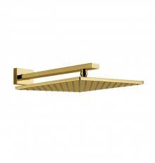 Gessi Rettangolo Верхний душ 30х30см., подвесной, цвет: Gold PVD. 15185#246