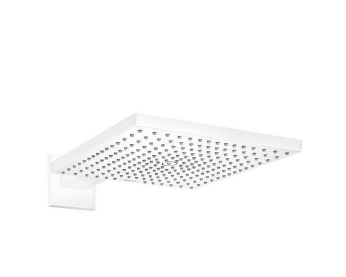 Hansgrohe Raindance Верхний душ, 300х300мм, 1 jet, с настенным держателем 390мм, цвет: белый матовый. 26238700 Hansgrohe Raindance Верхний душ, 300х300мм, 1 jet, с настенным держателем 390мм, цвет: белый матовый. 26238700