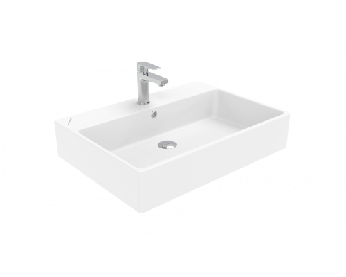 Накладная раковина Creavit Next NX270-00CB00E-0000 белая глянцевая
